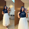 Combo Saia + Blusa - Felicidade