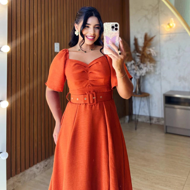 Vestido Paloma luxo